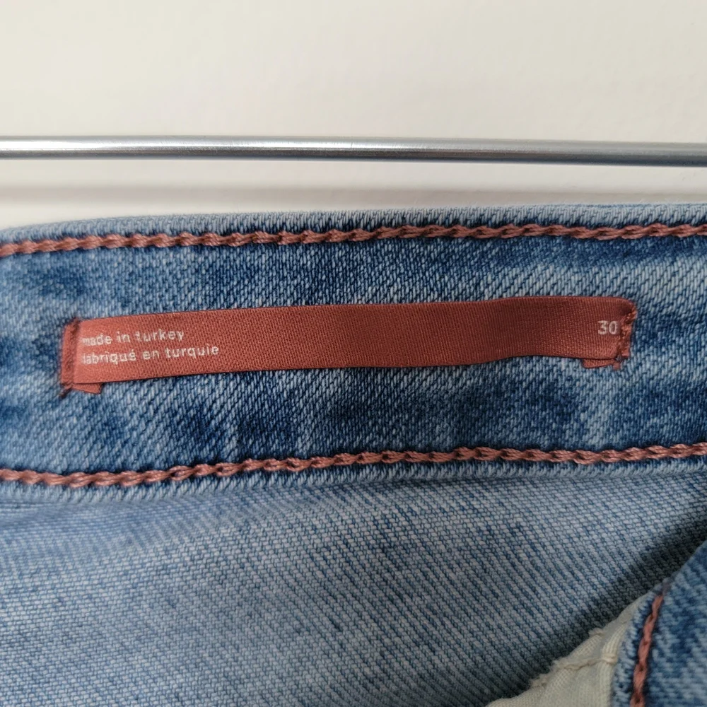 Anthropologie Sky Blue Flare Jeans - Picture 6 of 13